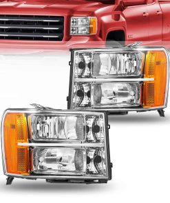 Conjunto de faros CAPSER compatible con GMC Sierra