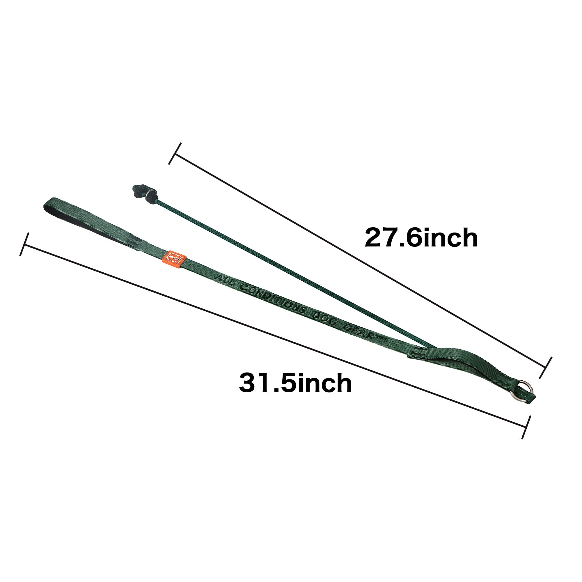 Correa lisa para perros HOWGO, correa de entrenamiento, - Imagen 7