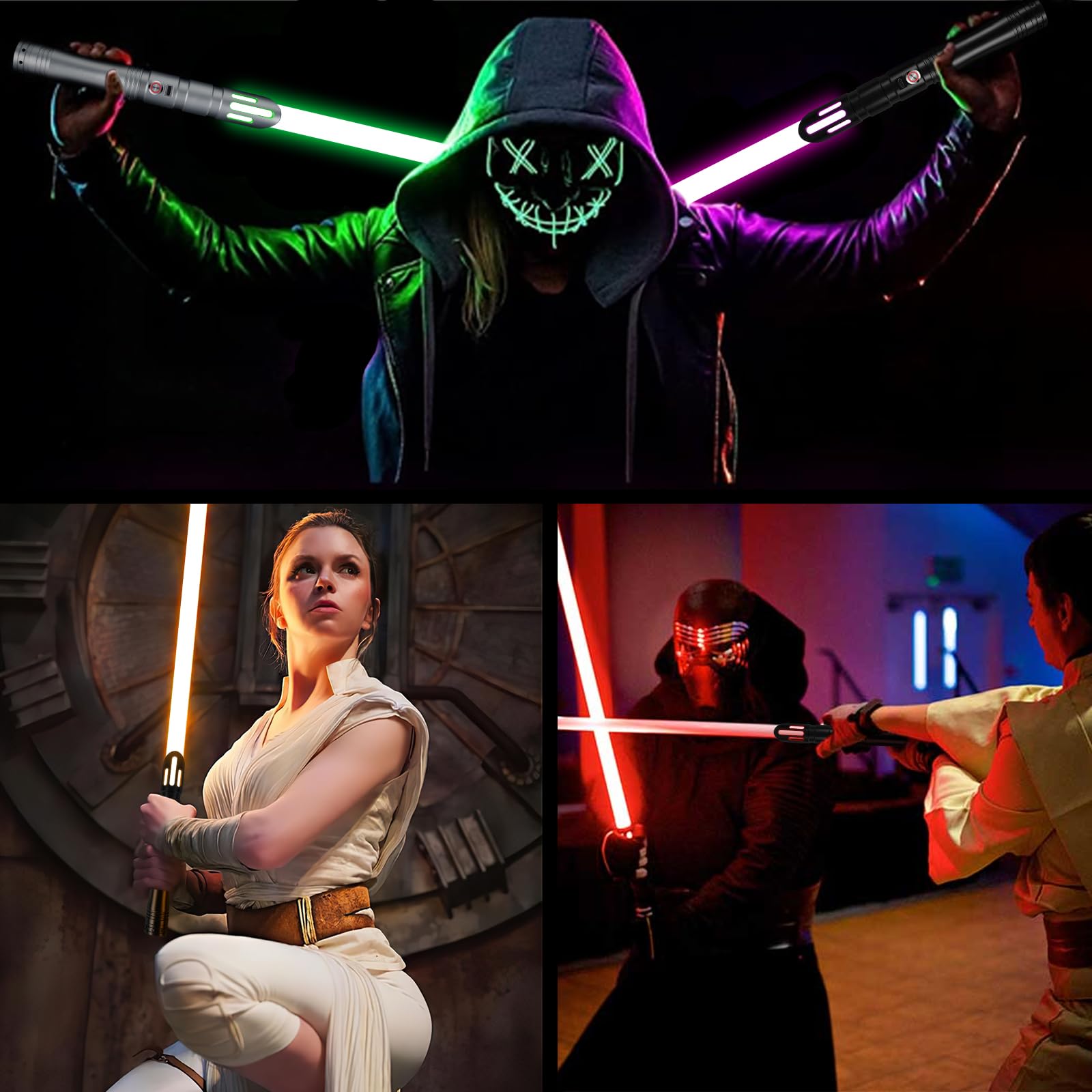 ELESKOCO Sable de Luz para Duelo con Control de Movimiento - Imagen 6