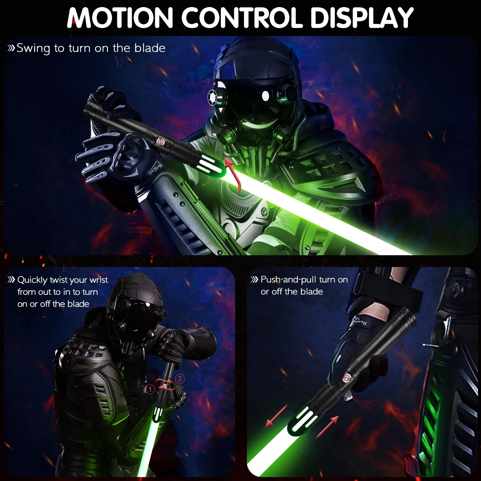 ELESKOCO Sable de Luz para Duelo con Control de Movimiento - Imagen 5