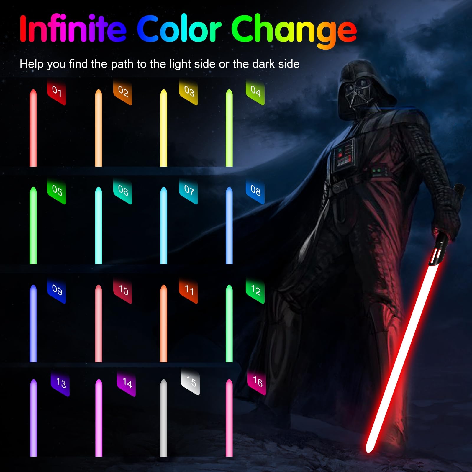 ELESKOCO Sable de Luz para Duelo con Control de Movimiento - Imagen 4