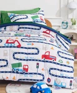 Set de Edredón para Niños Tamaño Full/Queen - Set de 7