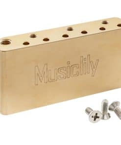Bloque de trémolo corto de latón macizo completo Musiclily