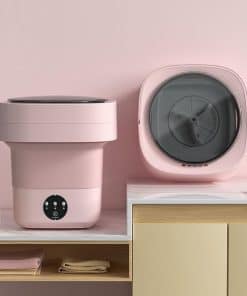Mini Lavadora Portátil, Capacidad 11L Plegable Ultrasonido