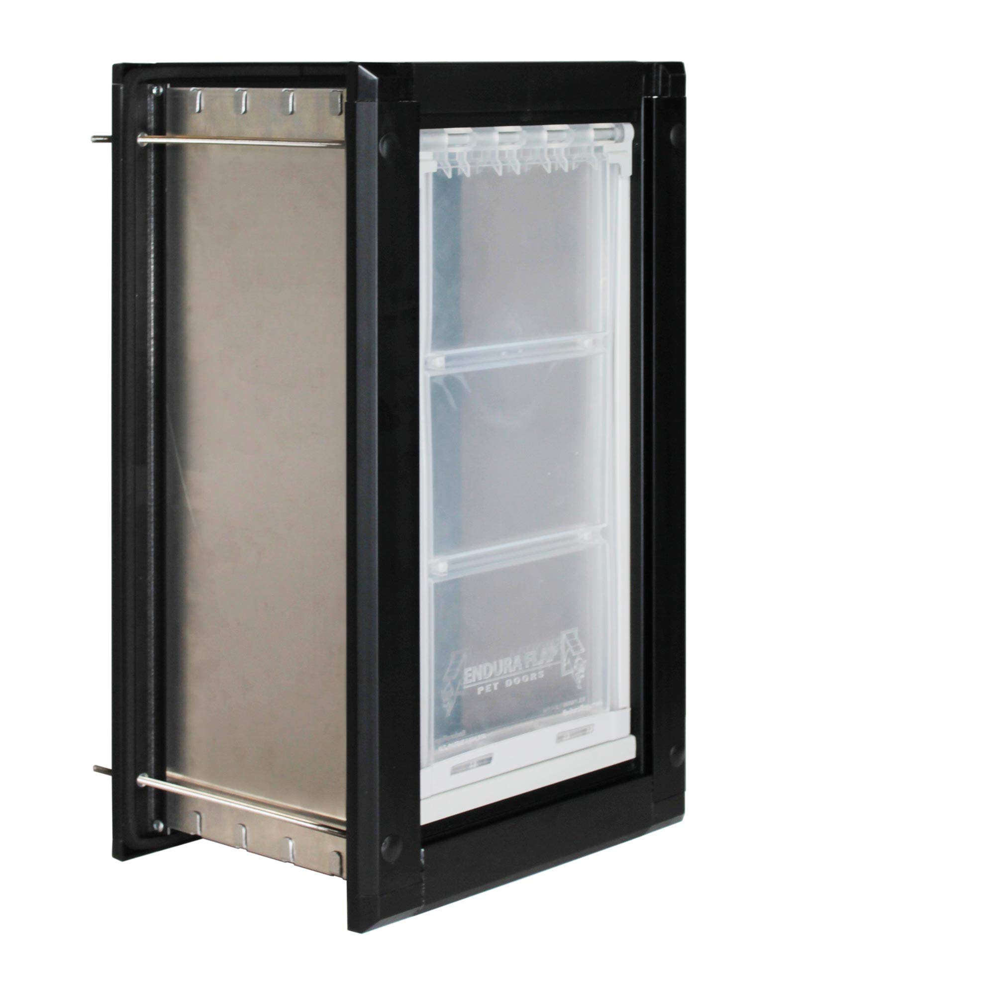 Endura Flap Puerta para Mascotas para Paredes en Negro | - Imagen 3