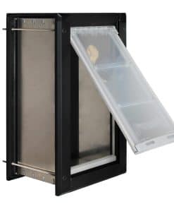 Endura Flap Puerta para Mascotas para Paredes en Negro |