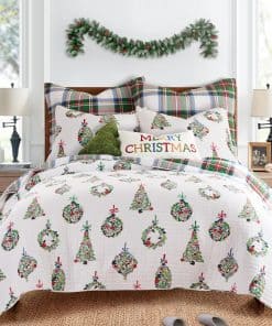 Set de colcha Levtex Home - Festive Baubles - King/Cal King