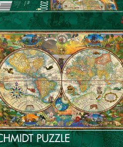 Rompecabezas Diseño de la Tierra de Schmidt Spiele 2000