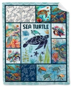 Manta de Tortuga Marina Regalos para Adultos Mujeres