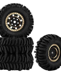 Ruedas de Beadlock de Latón de 1.0 pulgadas Neumáticos 54 *