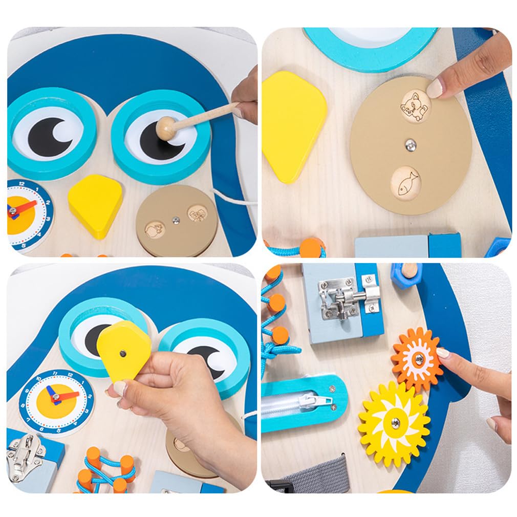 Tablero de Actividades de Pingüino para Niños Pequeños, - Imagen 7