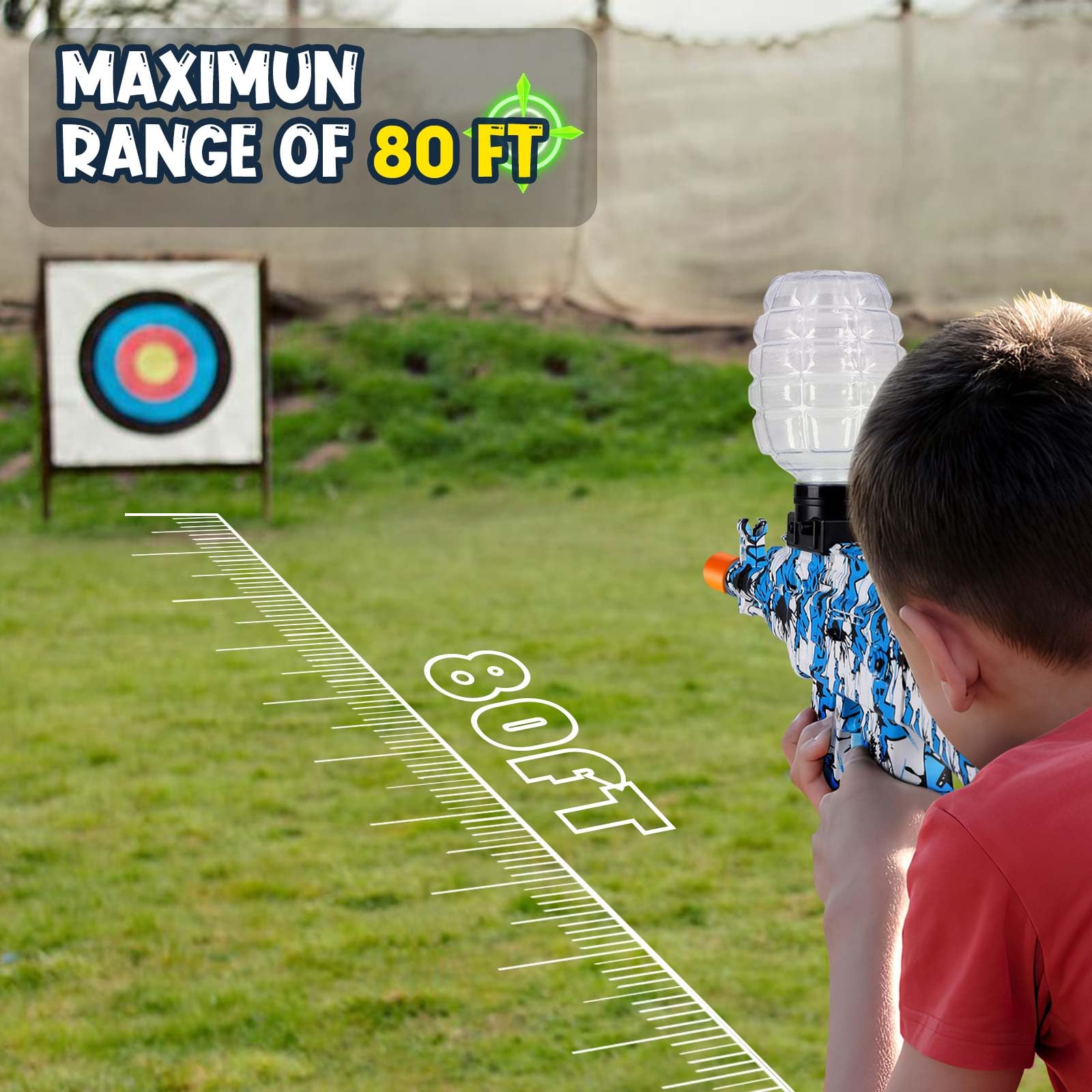 METIRA 2 Set Splat Launcher Toy, Juguete de Lanzallamas de - Imagen 5