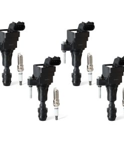 Paquete de 4 bobinas de encendido UF491 y bujías de iridio