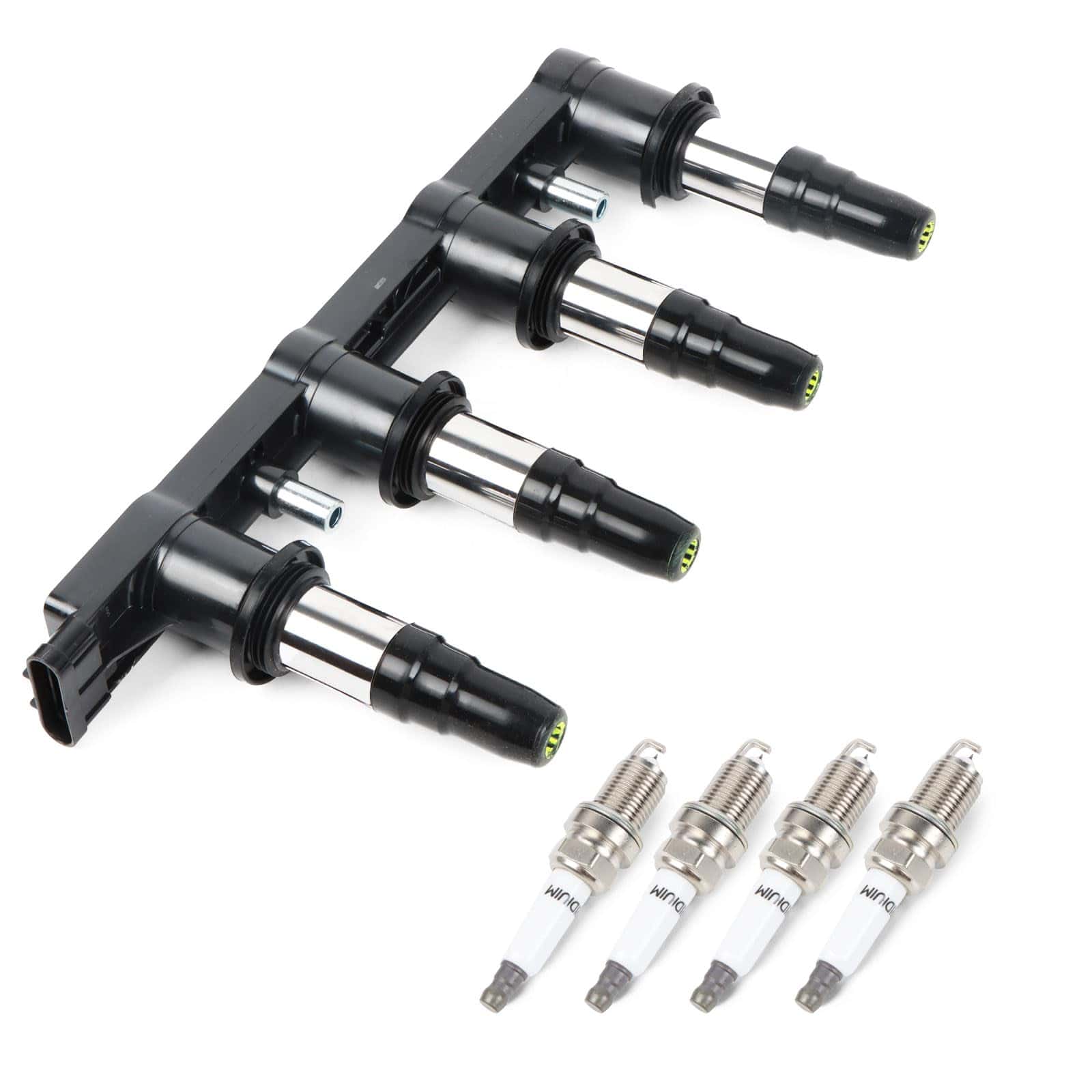 DEEGOOLY UF620 Bobinas de Encendido Pack & Bujías de Iridio