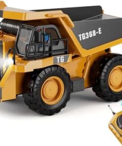 Camión Volquete RC 2FUN - Juguete de Control Remoto de 9