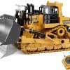 KIDMARKT 9-Channel Metal RC Bulldozer - Juguetes de