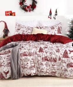 Juego de Funda nórdica King Size CAROMIO Christmas - Juego