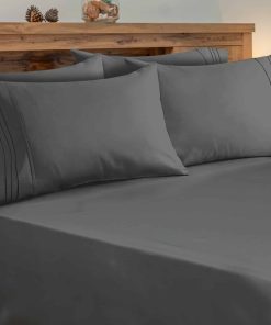 Juego de sábanas queen size Calimartz - 6 piezas de sábanas