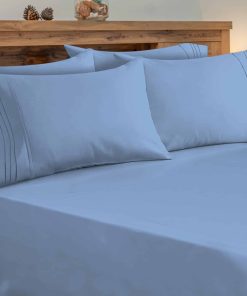 Juego de Sábanas King Size - 6 Piezas - Microfibra Suave