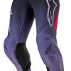 Pantalones de Motocross Alpinestars Supertech -Iron/Red Berr