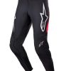 Pantalones de Motocross Alpinestars -Negro/Rojo Berry