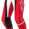 Pantalones de Motocross Alpinestars -Mars Red/White/Black