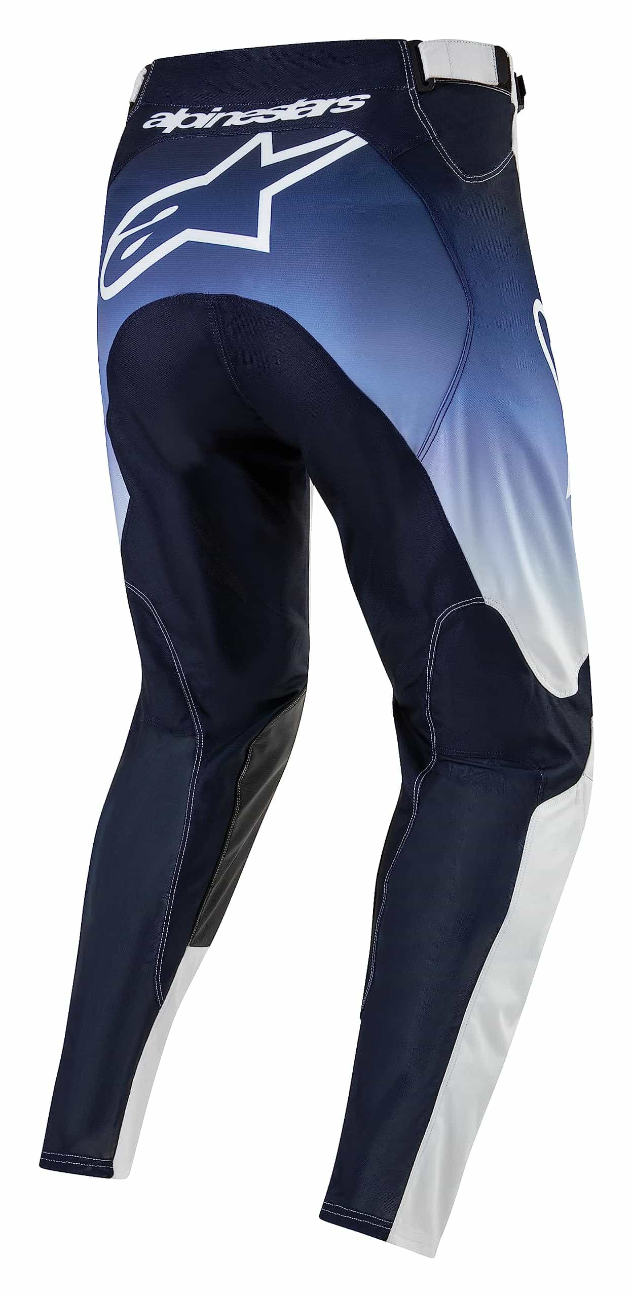 Pantalones de Motocross Alpinestars Racer Hoen -Blanco/Azul - Imagen 3