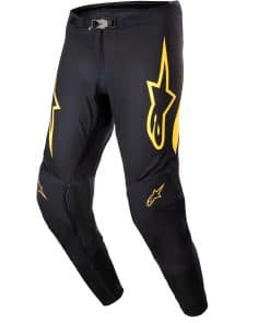 Pantalones de Motocross para Hombre -Negro/Amarillo