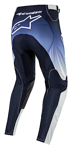 Pantalones de Motocross Alpinestars Racer Hoen -Blanco/Azul - Imagen 3