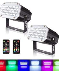 Luces estroboscópicas de Halloween con control remoto,