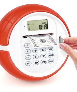 Alcancía ATM para Dinero Real para Niños, Alcancía con