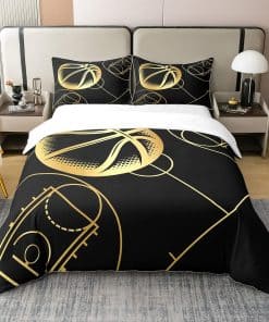 Juego de Funda para Edredón de Baloncesto Puro 100% Algodón