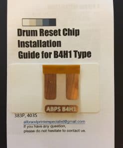 Sticker Chip de Reinicio de Tambor Easy Series para OKI