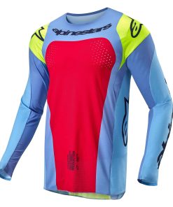 Playera de Motocross Alpinestars Techstar Ocuri Azul