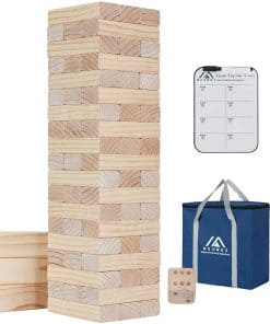 Juego Familiar Megwoz Giant Tumble Tower para Niños y