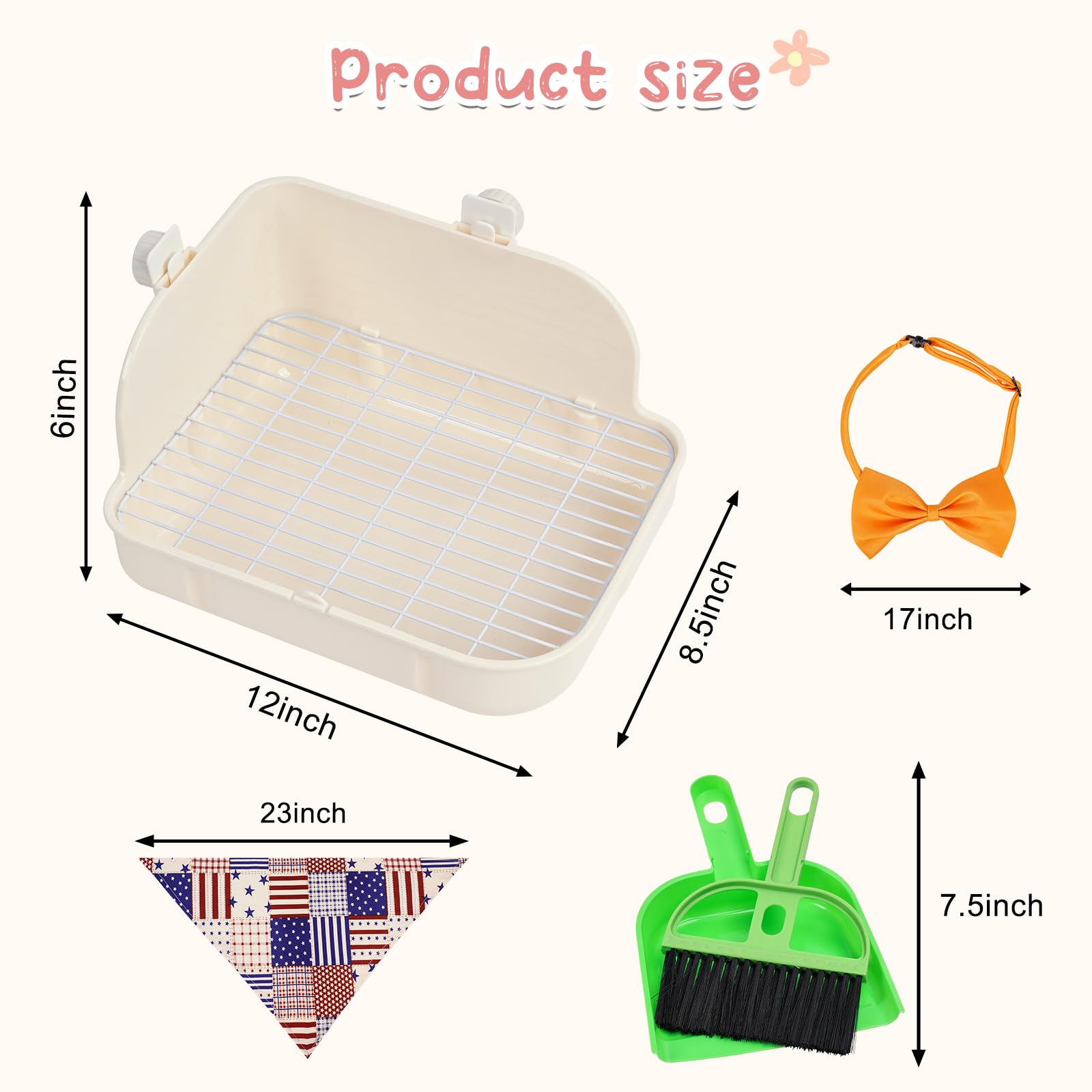 Caja de arena para conejos Humorous.P - Caja de arena de - Imagen 3