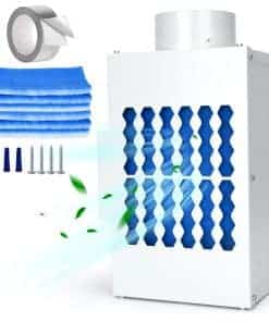 Kit de ventilación para secadora interior de metal DITKOK,