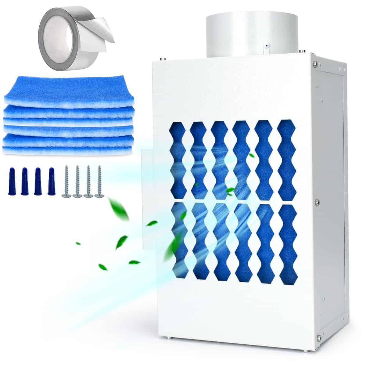 Kit de ventilación para secadora interior de metal DITKOK,