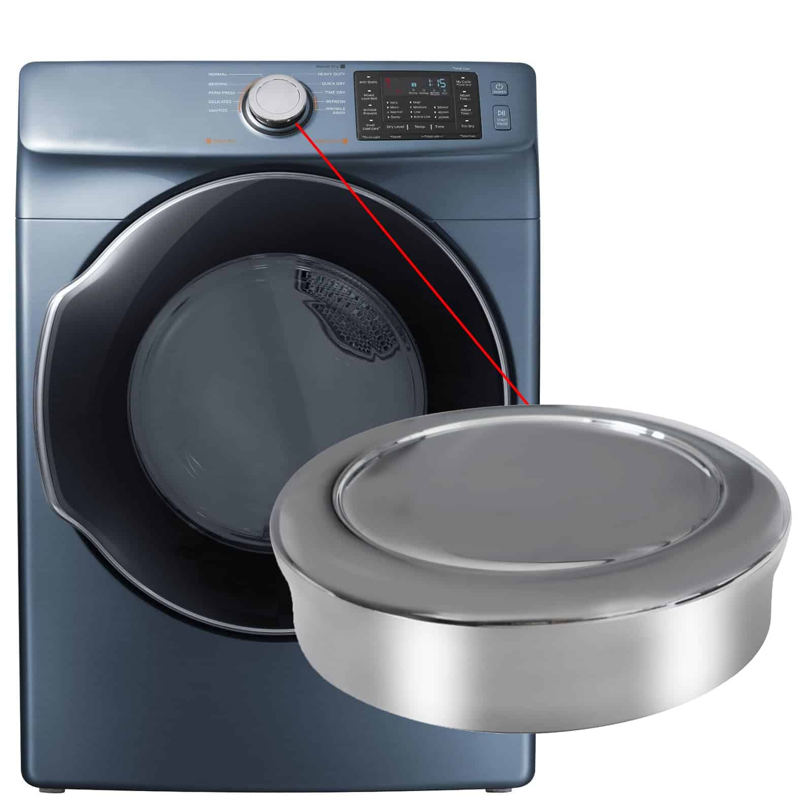 Perilla de control para electrodomésticos de lavandería - Imagen 6