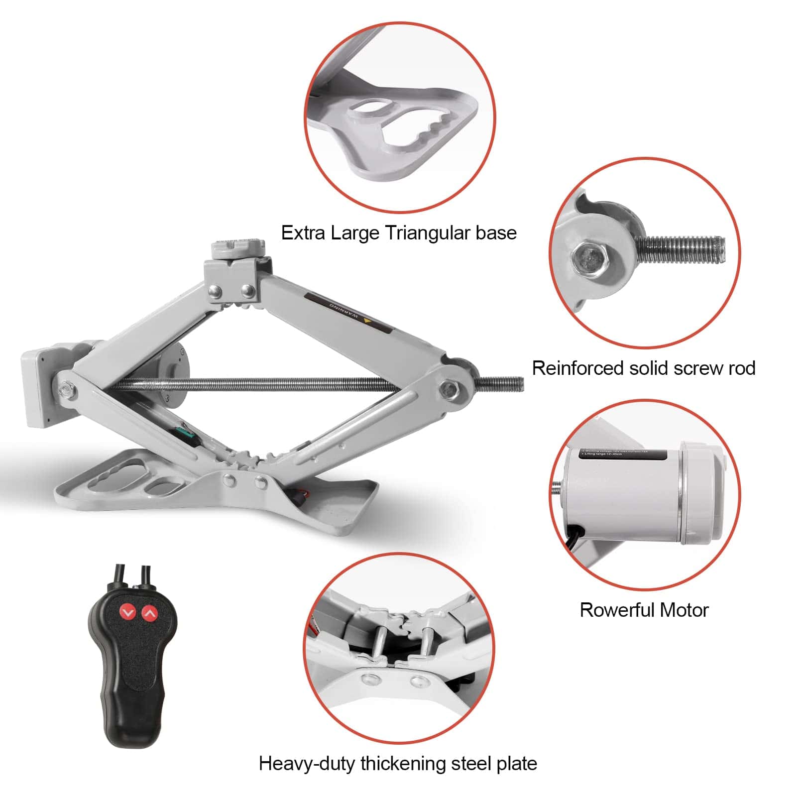 Kit de Gato Eléctrico para Coche de 5 Toneladas TYAYT Todo - Imagen 7