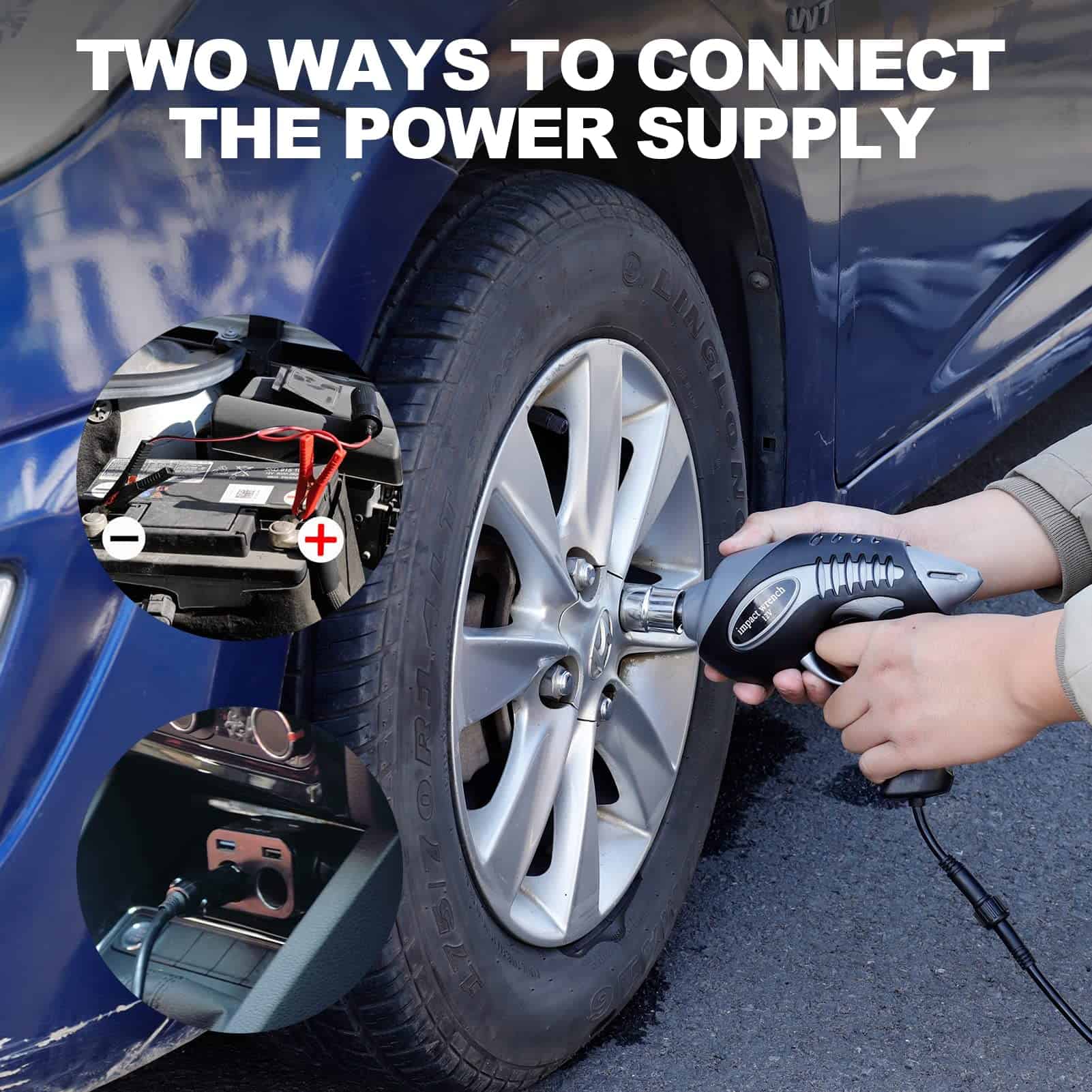 Kit de Gato Eléctrico para Coche de 5 Toneladas TYAYT Todo - Imagen 5