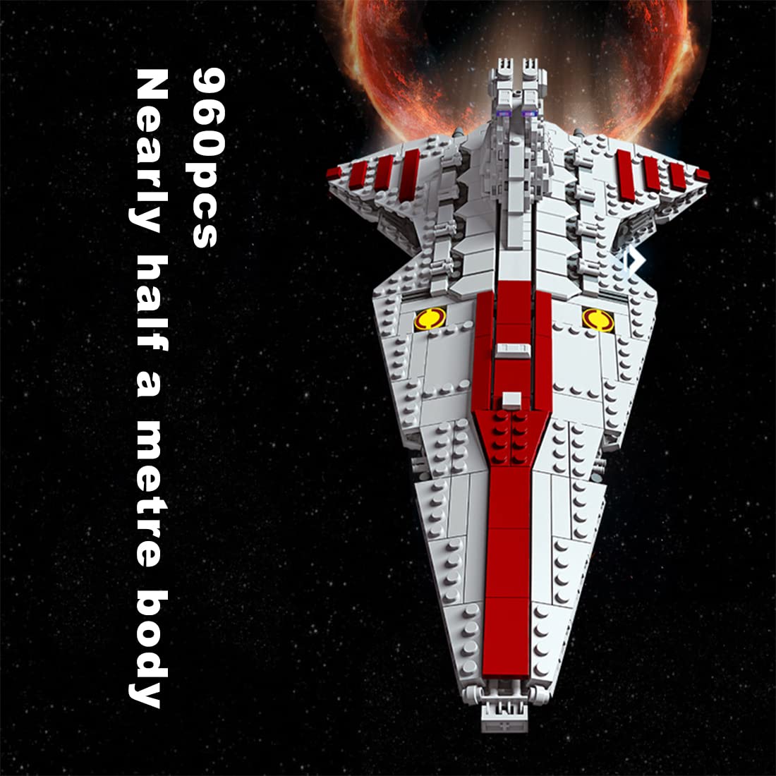 Set de Bloques de Construcción Star Destroyer LALAKIS - - Imagen 3