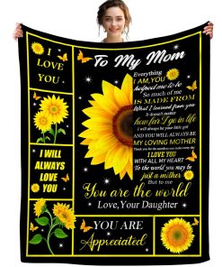 Manta para Mamá Regalos para Mamá Mantas Día de la Madre