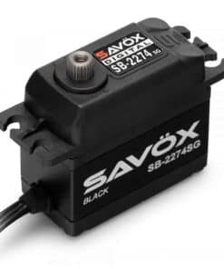 Servo Savox SB-2274SG - Edición Negra Ideal para Vehículos