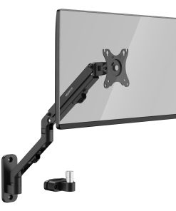 Brazo de monitor único Mount-It! para montaje en pared o
