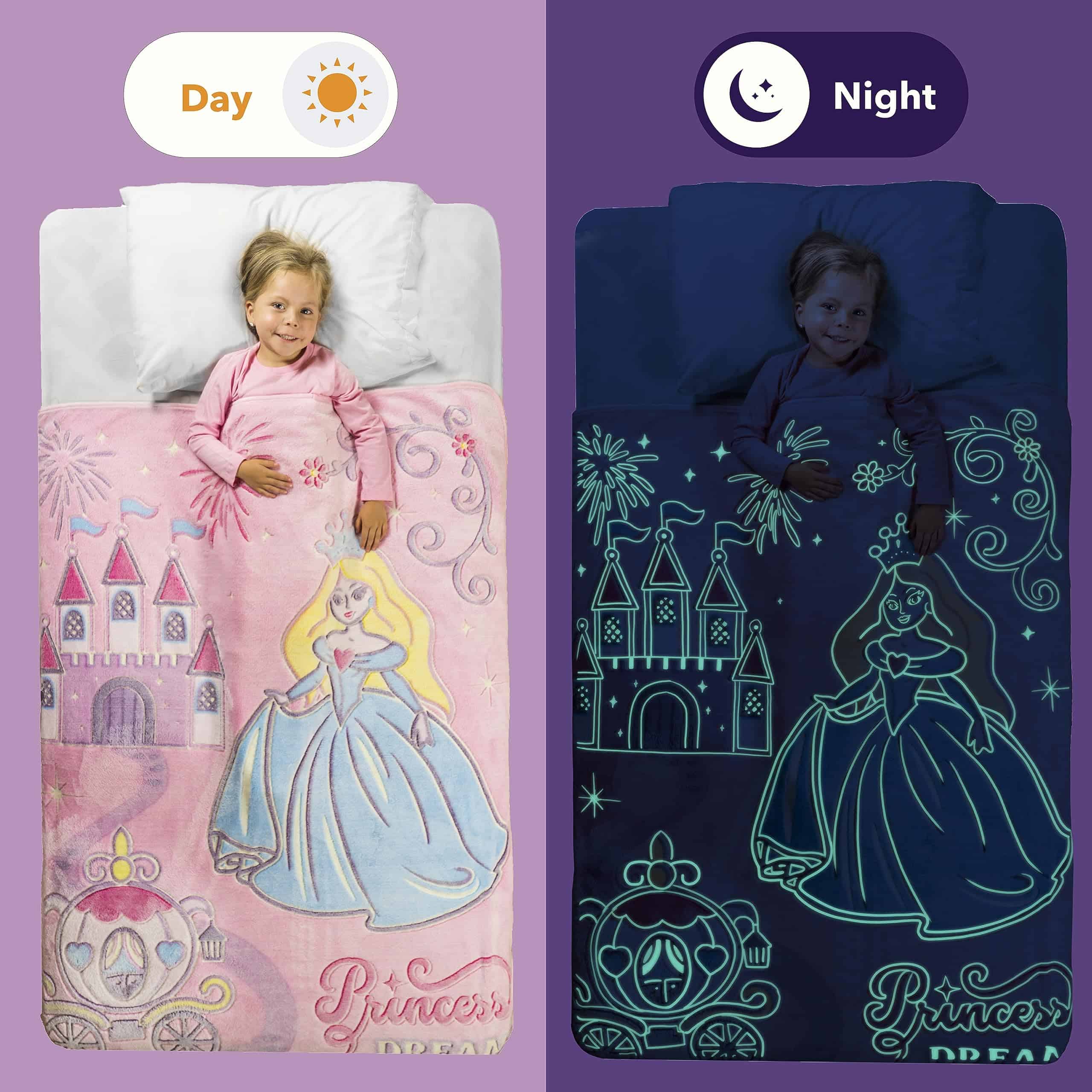 Manta de princesa Snooze Bliss Glow in The Dark - Divertido - Imagen 8