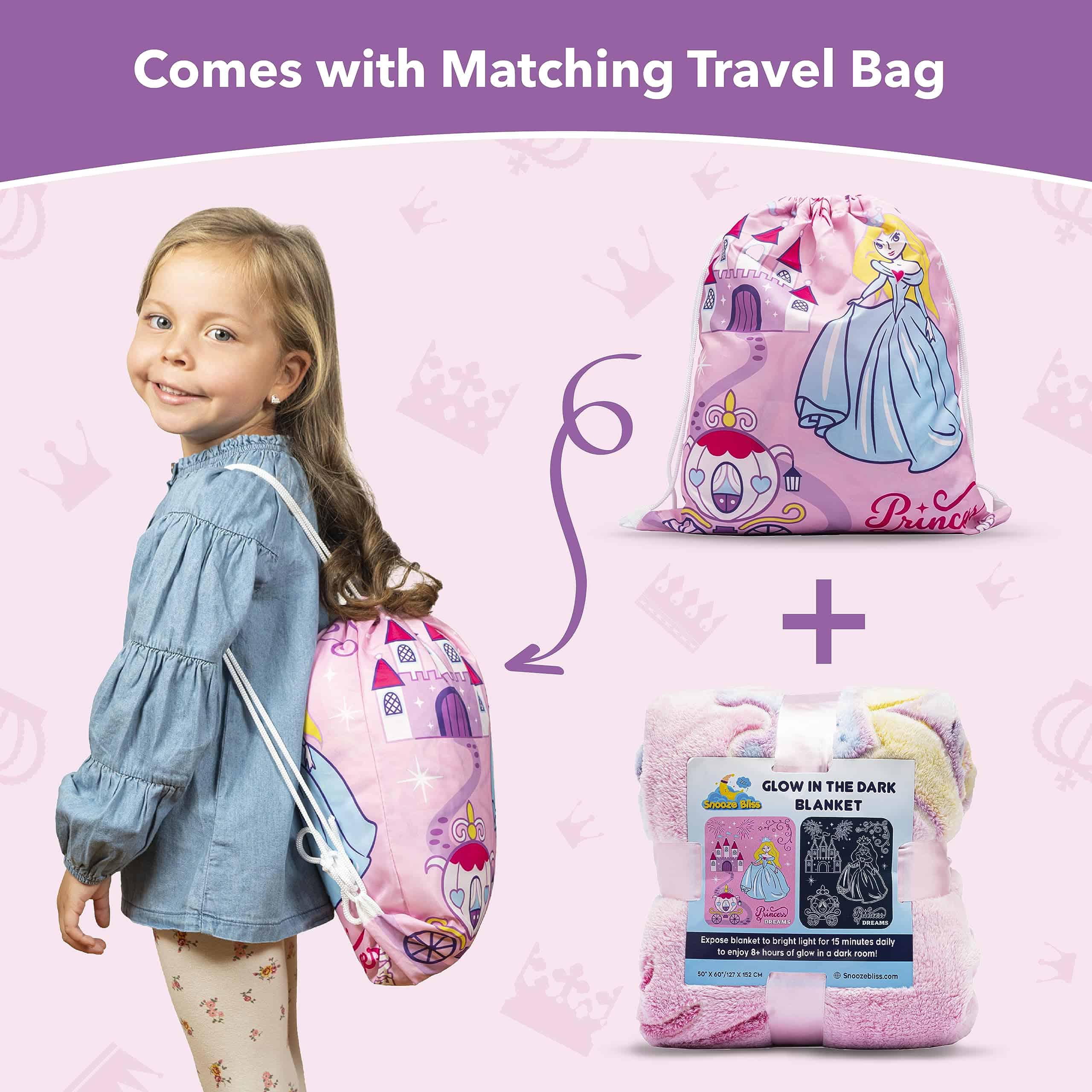 Manta de princesa Snooze Bliss Glow in The Dark - Divertido - Imagen 4