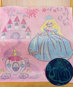 Manta de princesa Snooze Bliss Glow in The Dark - Divertido