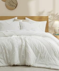 Juego de Edredón King BEDAZZLED - Edredón de Volantes