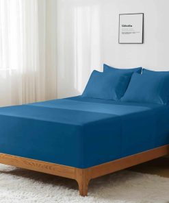 Juego de Sábanas de Lujo para Cama Queen Size GOKOTTA, 6
